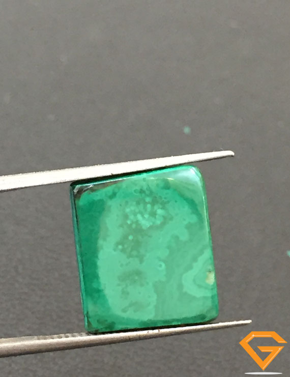 13.95 ct Natural Certified Malachite stone